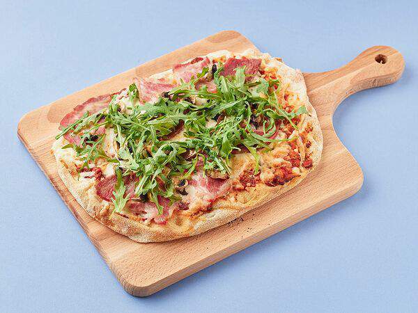 Фартук бистро - Пицца с ветчиной и грибами