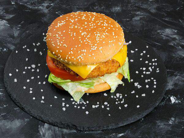 География - Фишбургер с семгой