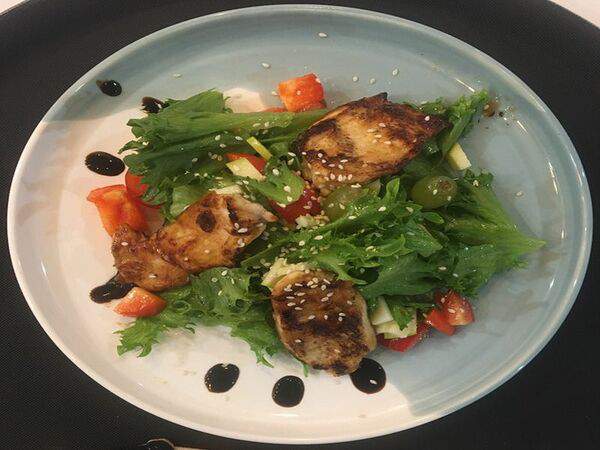 I Love Cake - Салат из куры в устричном соусе с цитрусовой заправкой