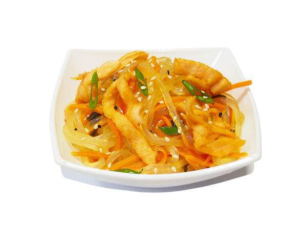 YouMeSushi - Вок Харусаме с лососем тайбэй