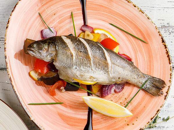 Роял пицца - Форель запеченная