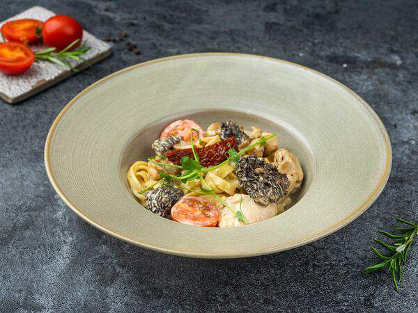 Щепка - Паста со сморчками и куриным филе