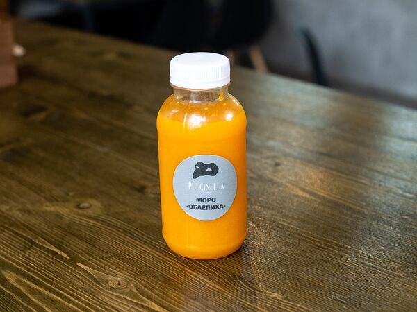 Pulcinella Pizzeria - Морс облепиховый собственного производства