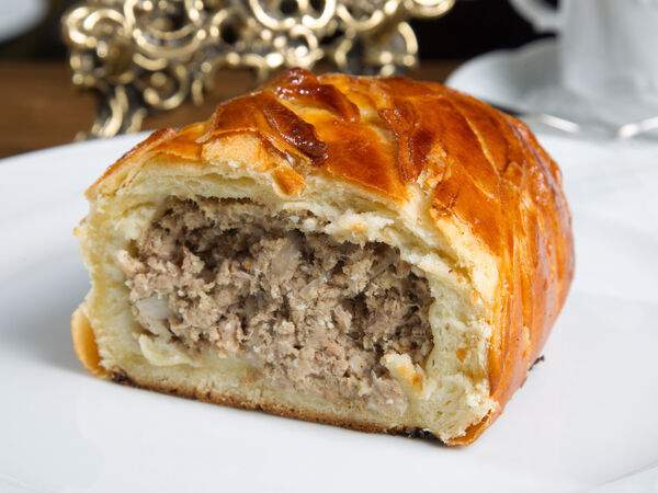 Штолле - Кулебяка с мясом