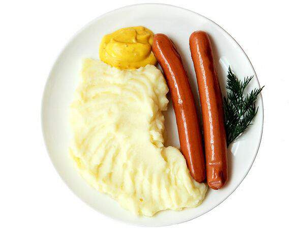 ЯркоЕда - Сосиски венские с пюре