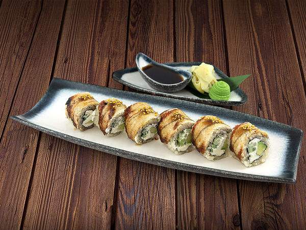 Тук-тук панда - Ролл Филадельфия с угрём