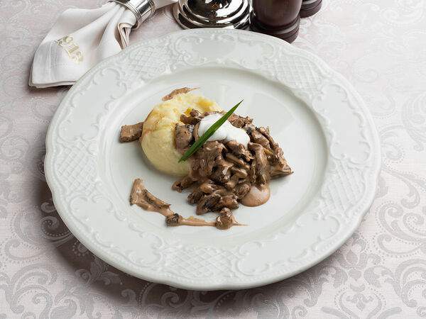 1913 год - Говядина по-Строгановски