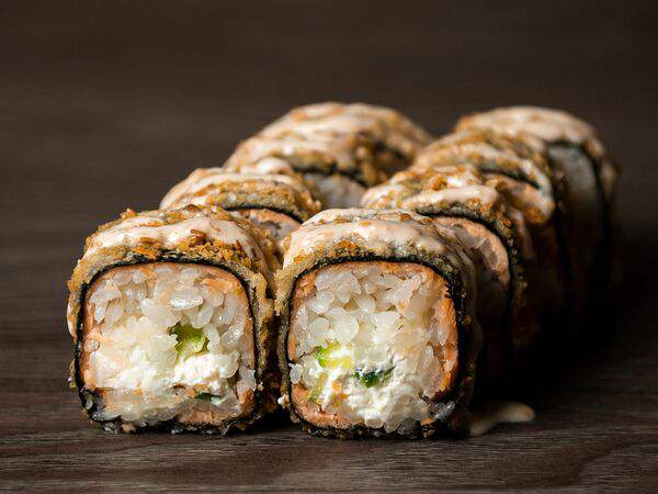 Едакратия - Жареный ролл Филадельфия темпура