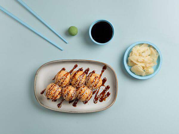 Rollwell - Запеченный ролл с крабом