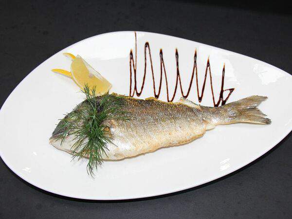 Хинкали club - Морская рыба на углях