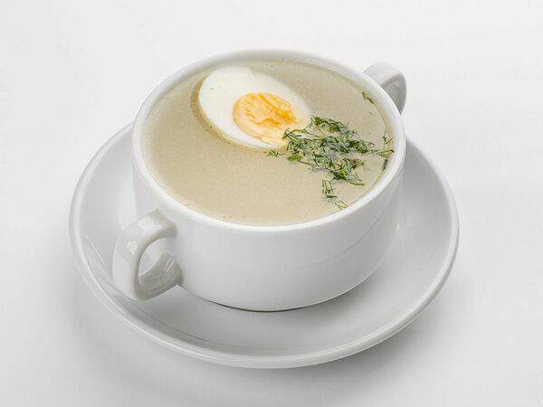 Скороед - Бульон куриный с яйцом