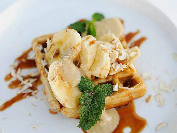 Огород Новый Центр - Вафля с арахисовой пастой