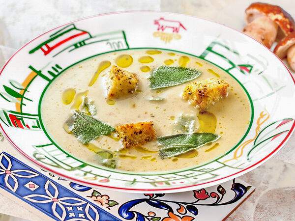 Mama Roma - Крем-суп с белыми грибами