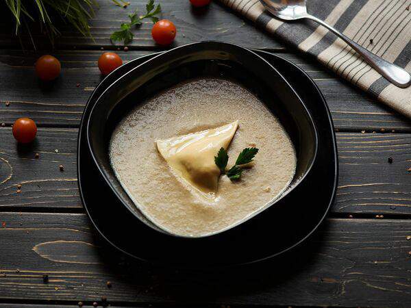 Пельмения - Крем-суп грибной