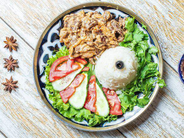 Центр плова Али-Баба - Джиз с гарниром