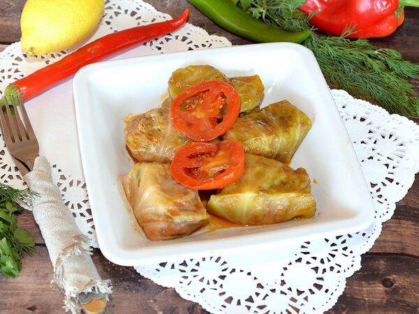 Донер кебаб - Голубцы с бараниной