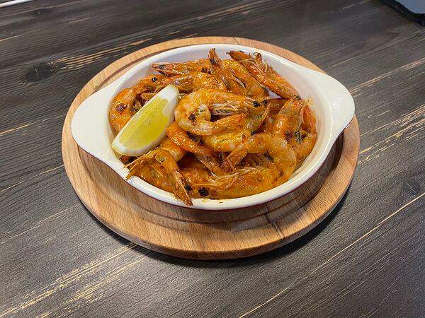 Синий Лось - Жареные пивные креветки