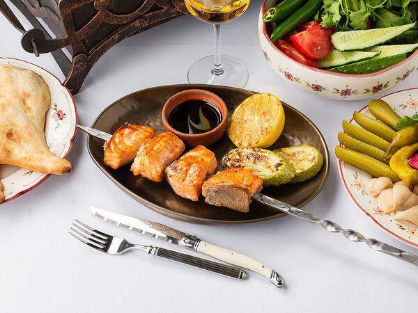 Грузинка - Шашлык из семги