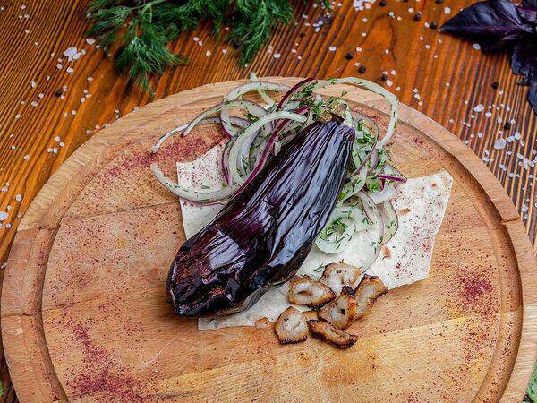 Трапеза - Бакинский баклажан с курдюком