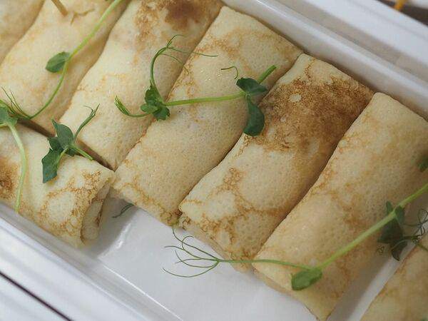 Гастромаркет The Eda - Блинчики с яблоком и корицей