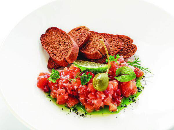 Труффальдино - Тартар из лосося