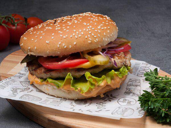 Мясо на углях - Бургер Классический