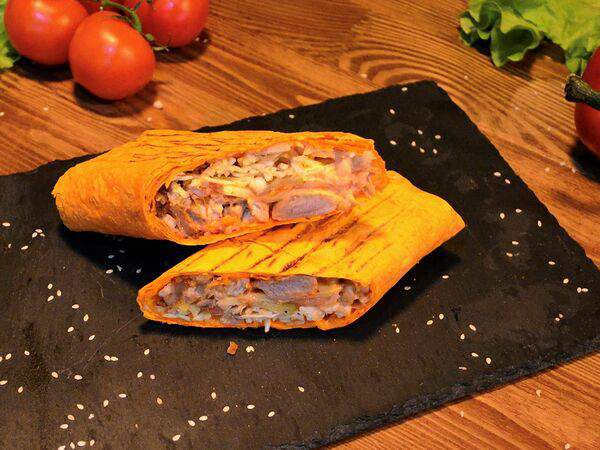 Папа Mangals - Шаурма сырный Джо со свининой