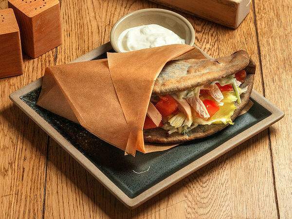 Рецептор - Гирос с курицей