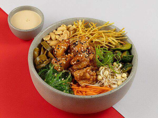 Miska bowls & folks - Боул с курицей