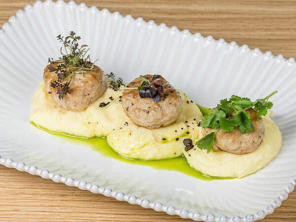 Milovita - Биточки из индейки с трюфельным пюре