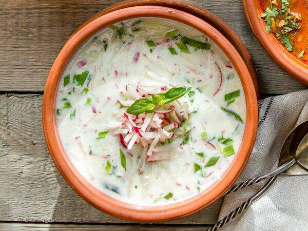 ХочуПури - Холодный суп на основе мацони