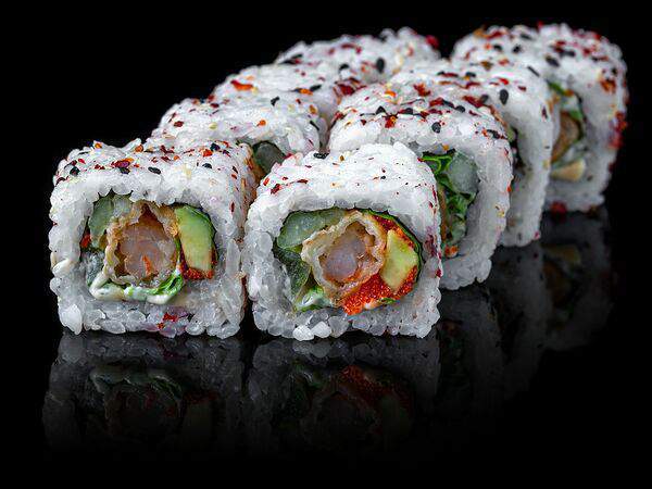 More Суши - Ролл с пряной сладкой креветкой