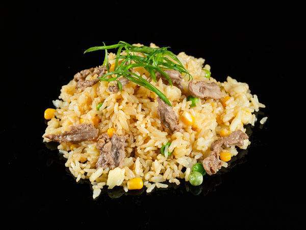 Мясорубка - Вок Рис жасмин с говядиной