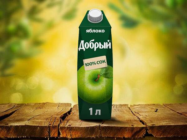 Евразия-Экспресс - Добрый Яблочный сок 1л