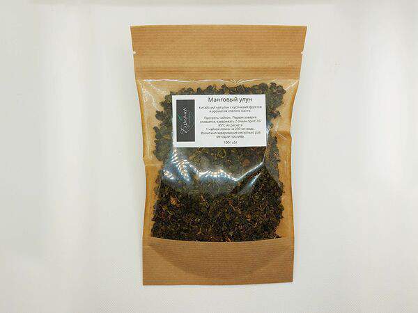 Бриошь пекарня - Чай Манговый улун