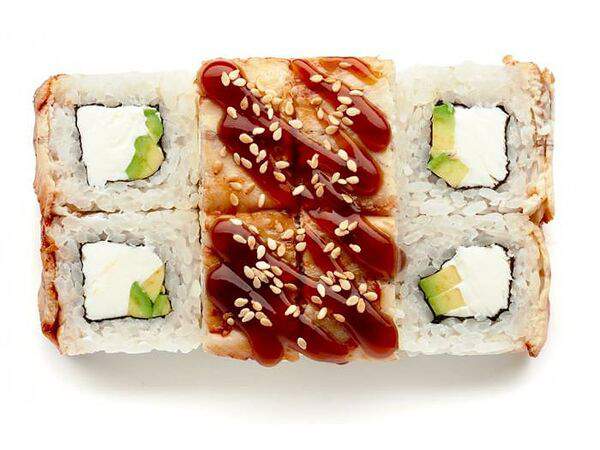 Wasabi - Ролл сливочный угорь