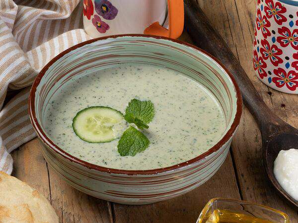 Нино и котэ - Мятный (холодный суп)