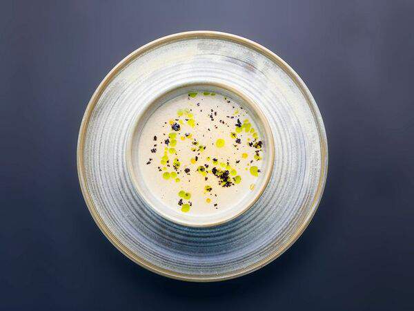 Кафе Sky (Скай) - Суп-крем грибной с трюфельным маслом