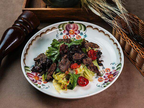 На Глинках - Тёплый салат с пряной телятиной