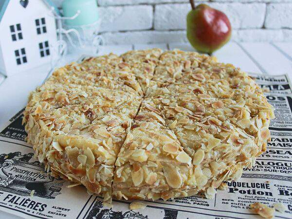 Десерт Коллекция - Торт Лепестки Миндаля