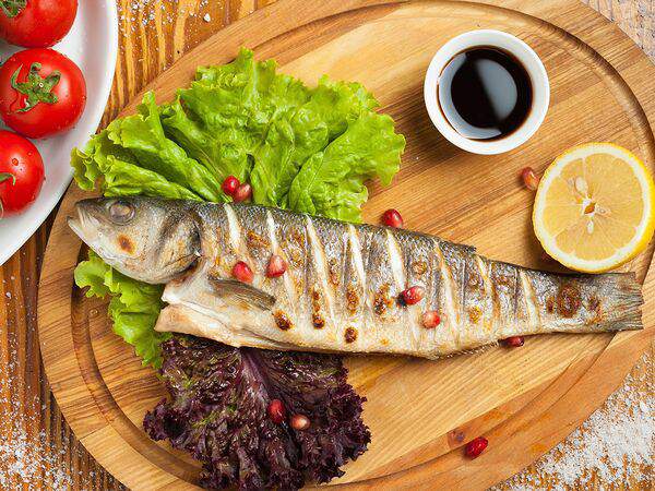 Трапеза - Сибас