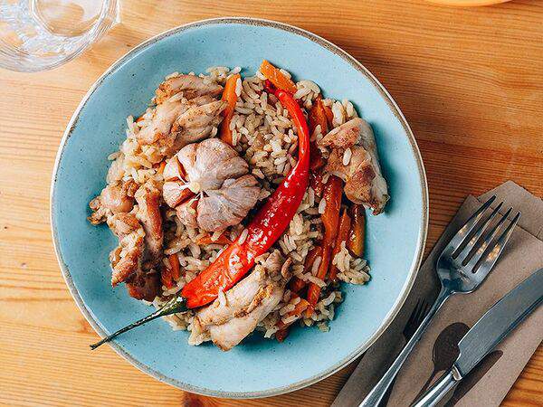 Щэлям - Плов из курицы