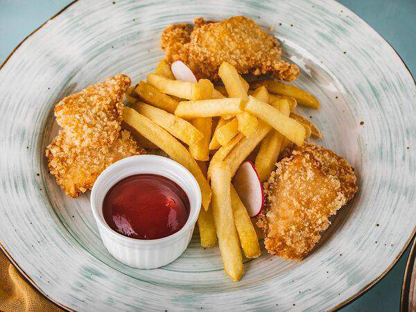 Jesstaurant - Куриные наггетсы с картофелем фри