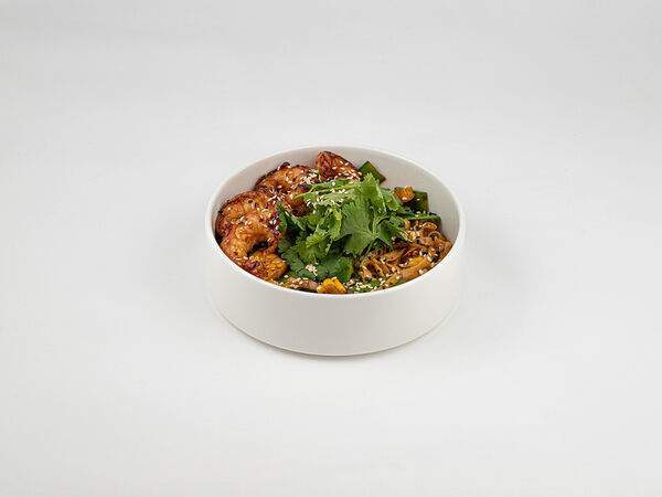 Avocado queen - Лапша с креветками