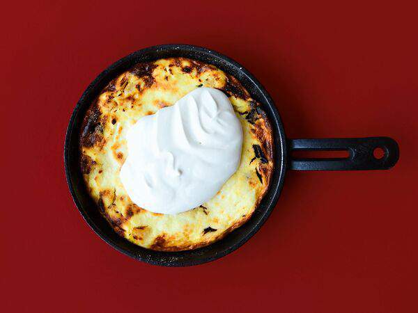 Игрушки - Запеканка творожная с сухофруктами и сметаной