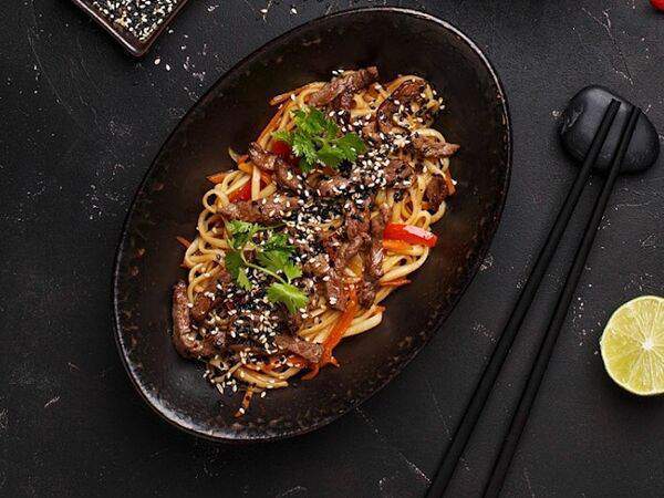 Skybar - Вок с говядиной