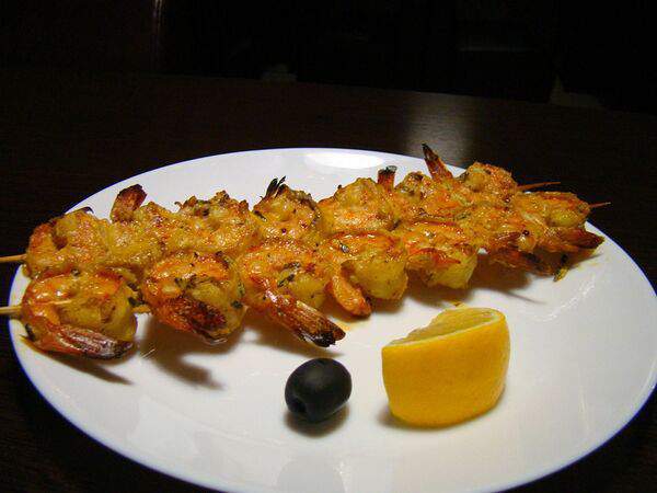 Мяссорти восток - Тигровые креветки на гриле