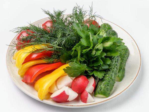 Магадан - Ассорти из свежих овощей