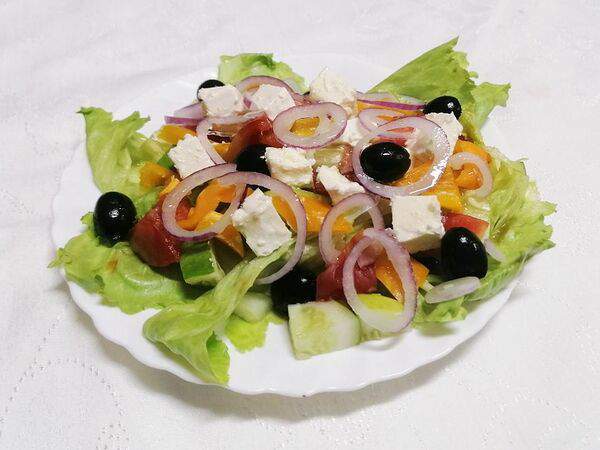 Три правила - Салат Греческий