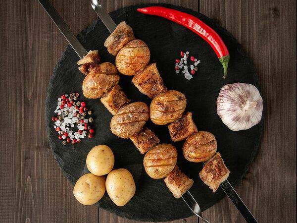 Kebab house - Картофель с салом